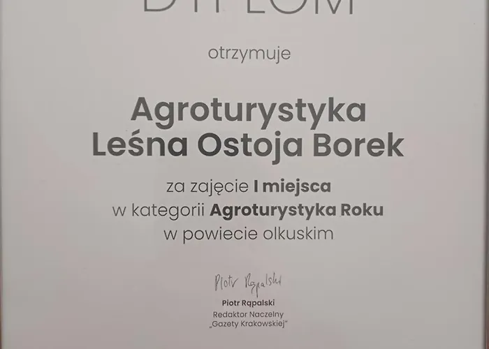 Agroturystyka Lesna Ostoja Borek